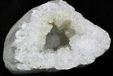 Keokuk Geode With Large Crystals (Half) #33958-2